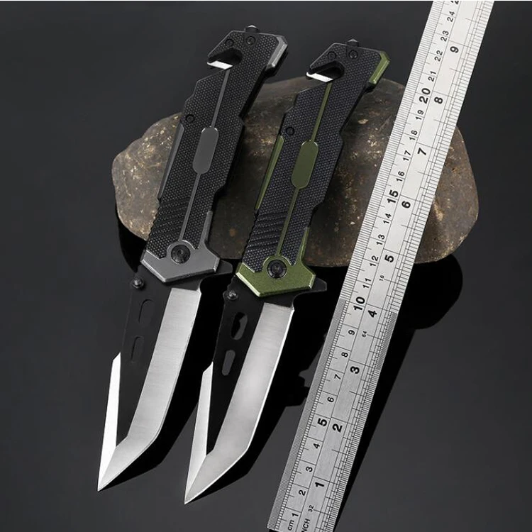 Multi-funkcija lauko peiliukas kempingas savigynai, medžioklės peilius, pėsčiųjų, kempingas įrankių 440C aliuminio lydinys