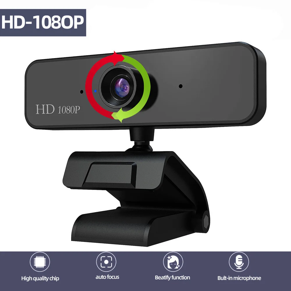 1080P Kamera su automatinio Fokusavimo funkcija Web Kamera 5 MP paramos 720P 1080 Vaizdo Ryšio Kompiuterių Periferinių Kamera HD žiniatinklio Kameros Stalinį KOMPIUTERĮ