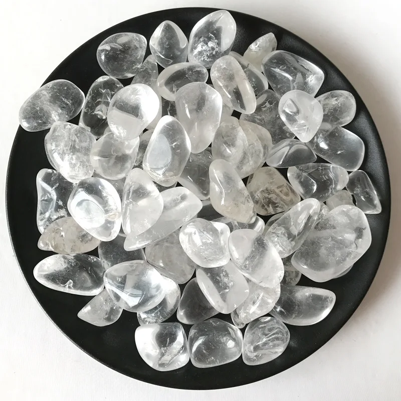 Drop Laivyba Natūralaus Akmens Aišku, Didelis Roko Kvarco White Crystal Mineralinių Pavyzdys Roko Chip Žvyro Grubus Žalias Akmuo Energijos Deco