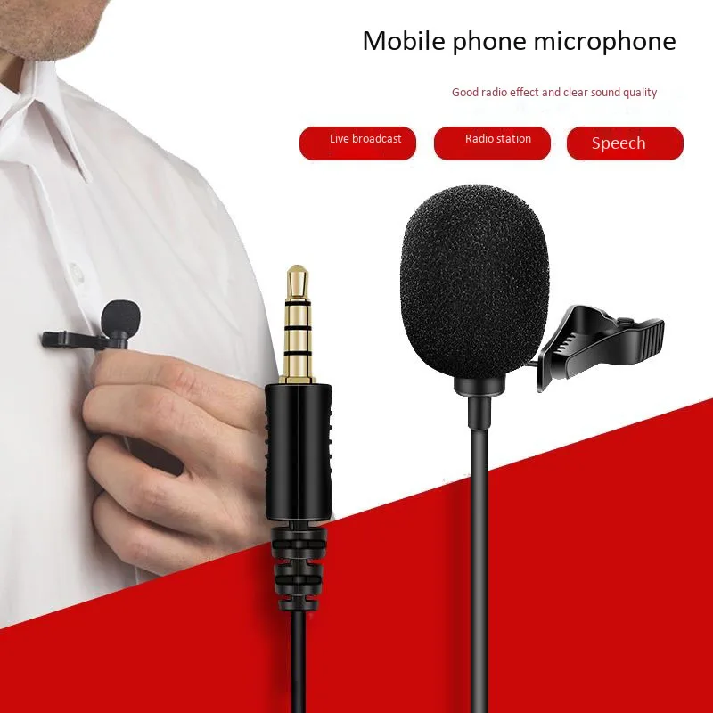 Profesionalus Mikrofonas Telefonas, Nešiojamas Mini Stereo HiFi Garso Kokybės Kondensatorius Mikrofonai Įrašą Atvartas Mikrofonas