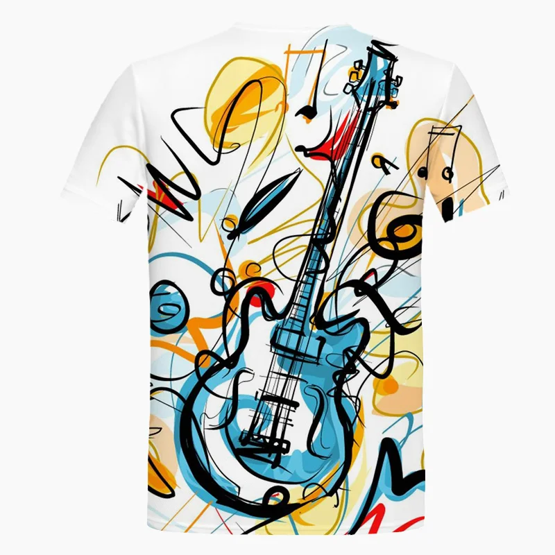 2020 m., naujosios Muzikos Notetion 3d print t shirt Vyrams, Moterims, hip-hop mados kostiumą Harajuku t-shirt marškinėliai trumpomis rankovėmis homme marškinėliai