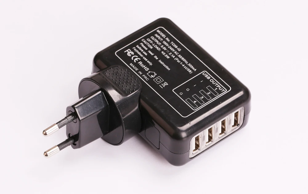 Kokybės 4 Port USB Sieninis Įkroviklis AC Adapteris, Skirtas 