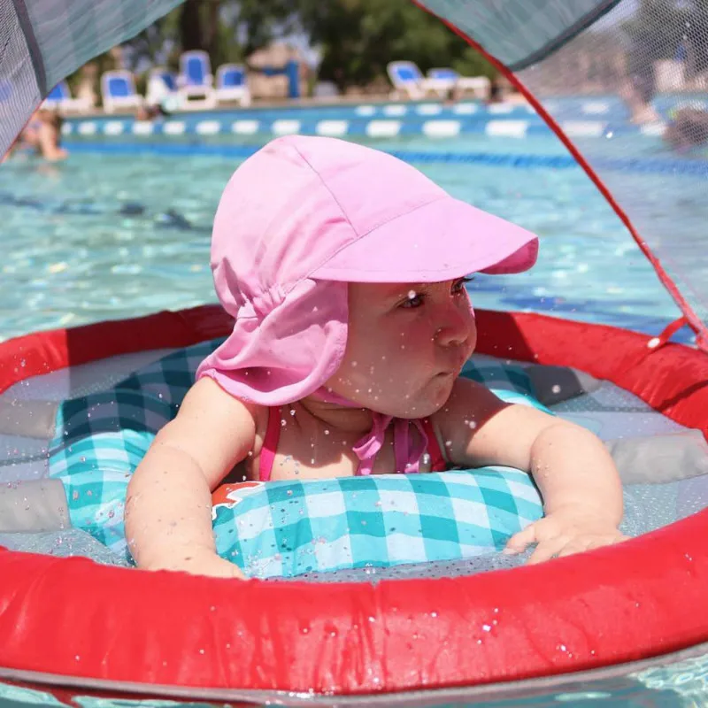 Vasaros Reguliuojamas Baby Sun Skrybėlę Vaikų Lauko Kaklo, Ausų Padengti Anti UV Apsauga Paplūdimio Kepurės Vaikams, Berniukas, Mergaitė Plaukimo Flap Kepurė