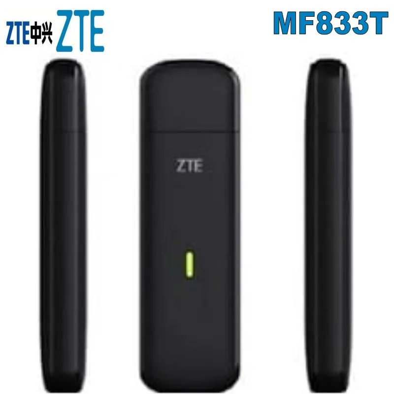 Originalus, Atrakinta ZTE MF833T/MF833V 4G LTE FDD Cat4 USB Stick Hotspot 4G 150Mbps mifi modemas dongle tinklo maršrutizatorius pk e8372 e3372