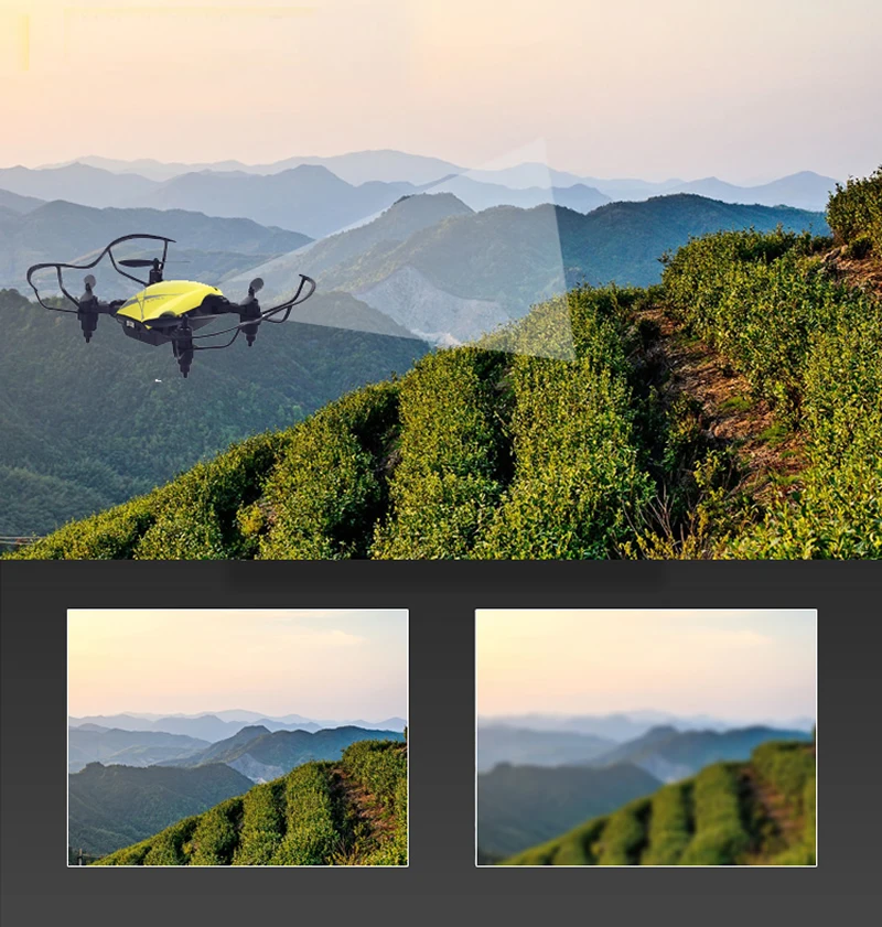 JD JY018 FPV Radijo R/C Nešiojamų Quadcopter 720P Kamera, WiFi, Sulankstomas Selfie Kišenėje Drone VS E58 Nuotolinio Valdymo Sraigtasparnis Flycam