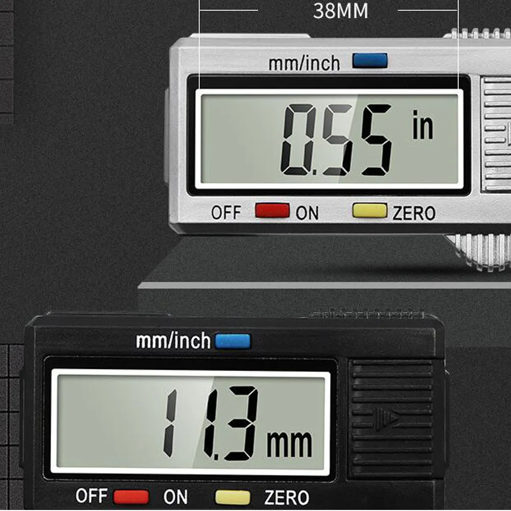 Compsum150mm 6 Colių LCD Skaitmeninių Elektroninių Vernier Suportas Gabaritas Mikrometro Matavimo Įrankis