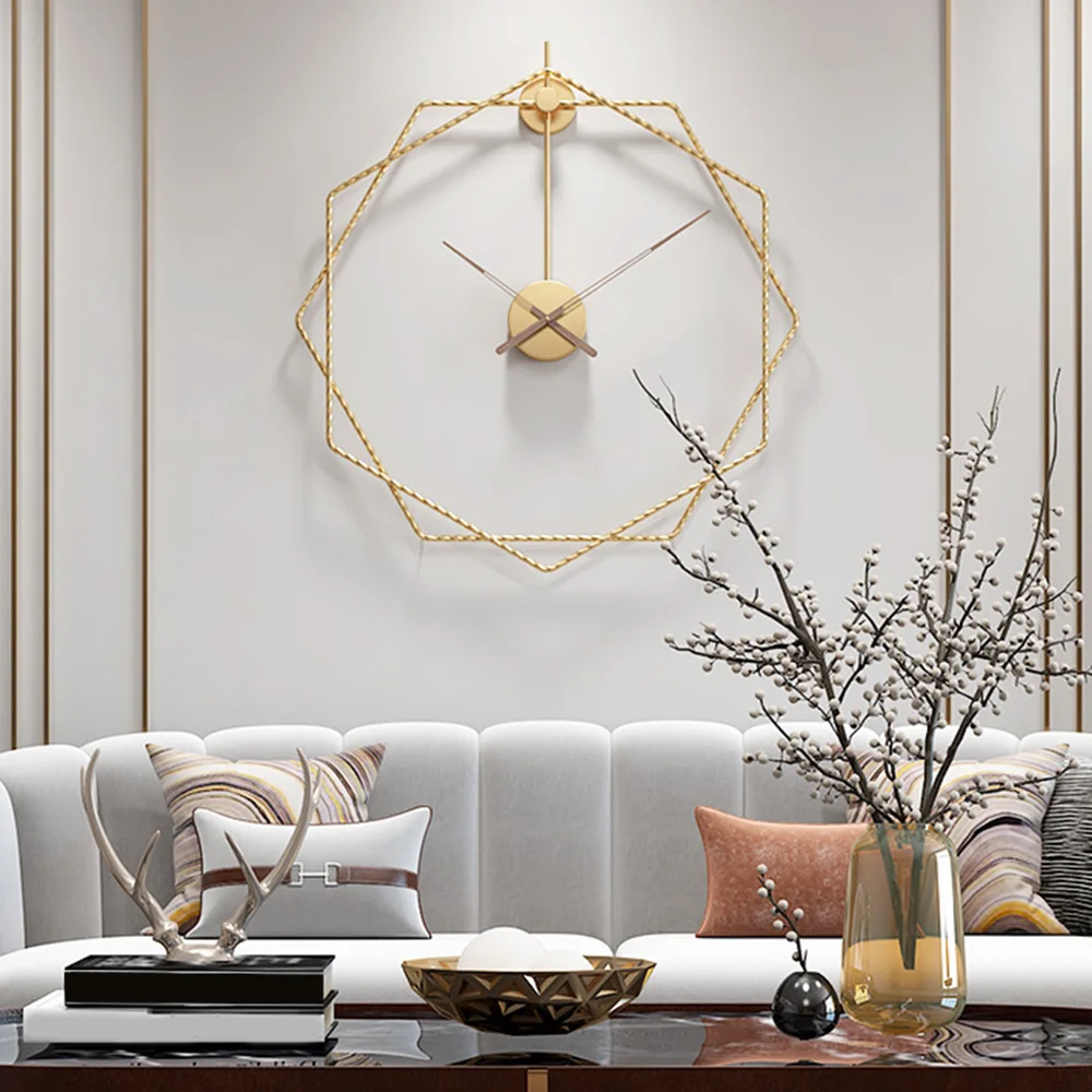 Klasikinis Trumpas Didelis Silent Sieninis Laikrodis Modernus Dizainas, Namų Biuro, Dekoratyvinis Kabinti Kambarį Metalinės Sienos Žiūrėti Kūrybos