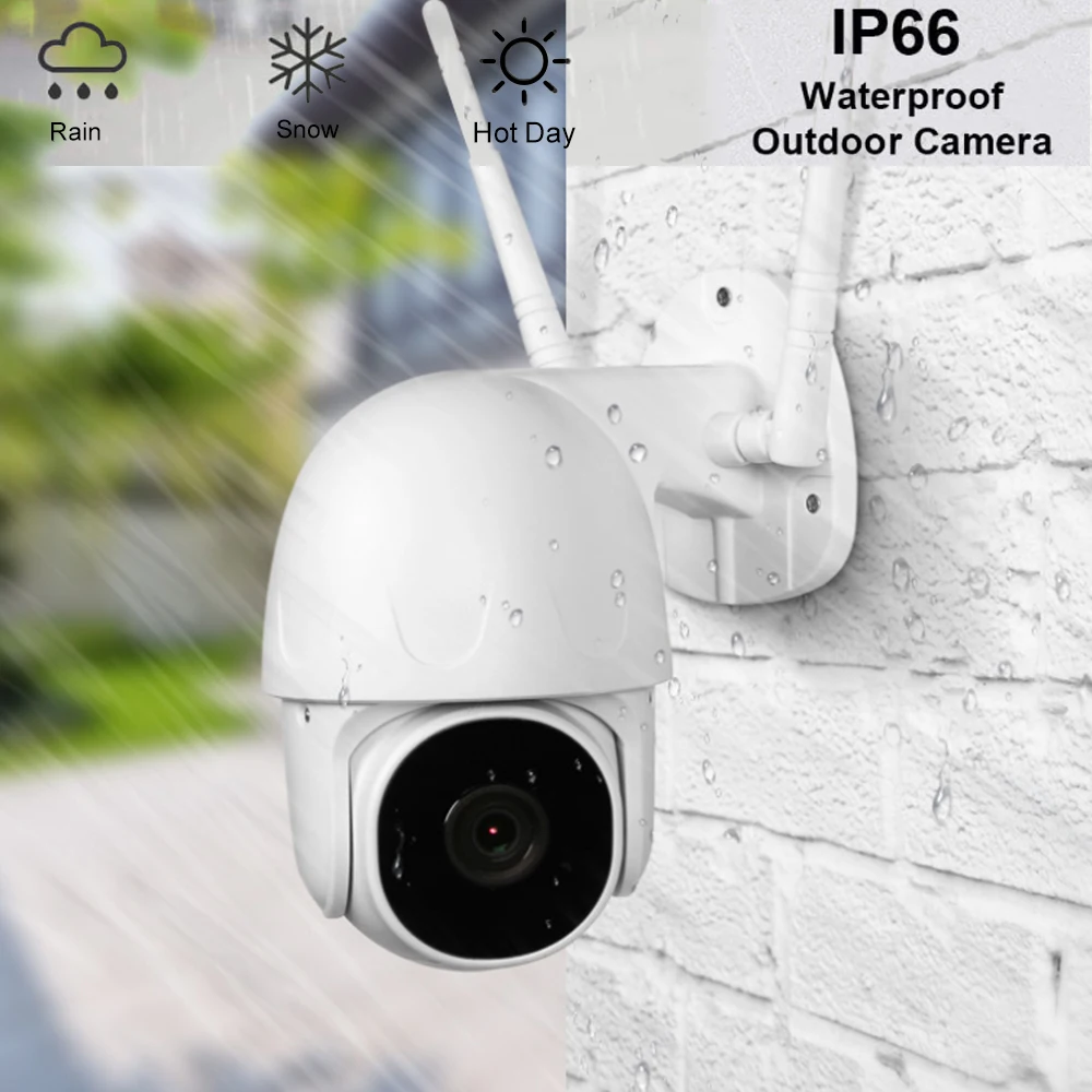 Stebėjimo Kamera 1080P IPwifi Saugumo Kameros Smart Security Kamera Lauko HD Naktinis Matymas, Judesio Aptikimas Stebėti Kameros