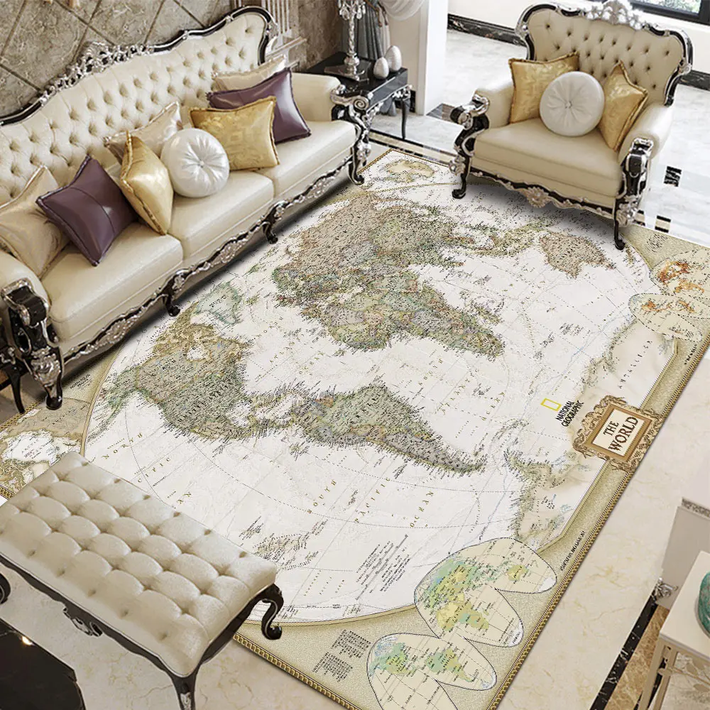Silstar Tex Jūrmylių Žemėlapis Stiliaus Kilimai Kambarį Miegamojo Grindys Virtuvėje, Mat Mados Dizaino Jauni Suaugusieji