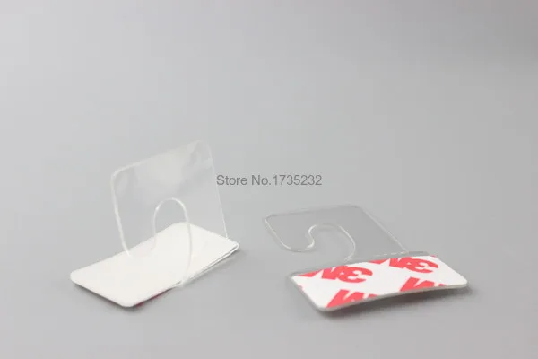 Lipni PET Pakabinti Skirtukai Plastikiniai kablys kortelės prekių pakuotė dėžutė, maišelis pakabos peghooks plastikinis langas J-kablio kabinti tab