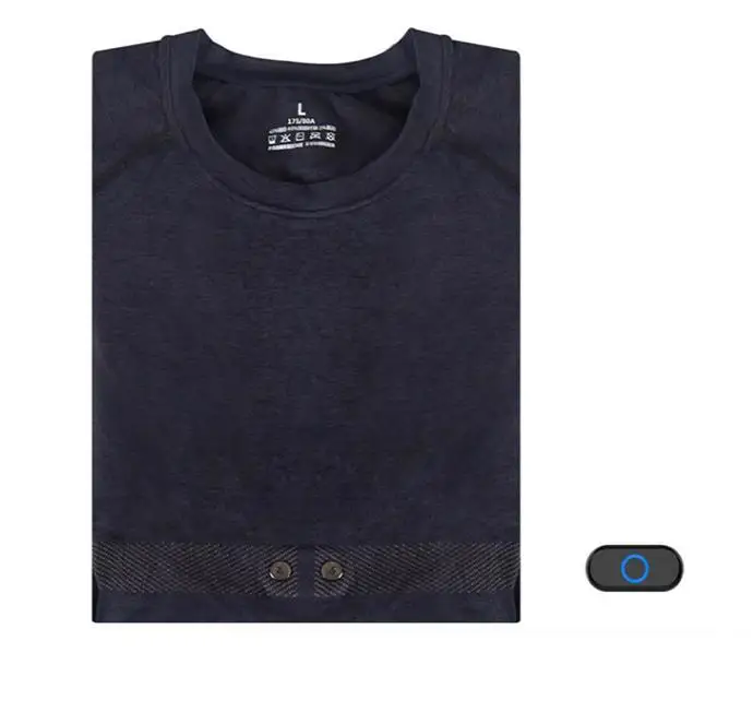 Naujas Xiaomi Mijia Sporto EKG T-shirt Realaus laiko Psichinio Streso Fizinis Nuovargis Analizė Širdies ritmo Monitorius
