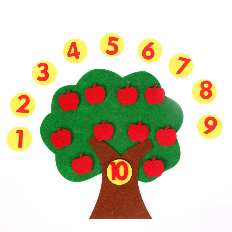 Montessori Matematikos Žaislas obelis Mokyti Vaikus Plėtros Žvalgybos Darželio 