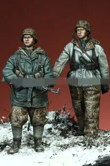 1/35 Dervos Pav Modelis Rinkiniai vokiečių kareiviai Nesurinkti unpainted