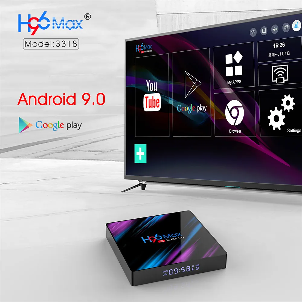 Vontar H96 MAX Smart TV Box 