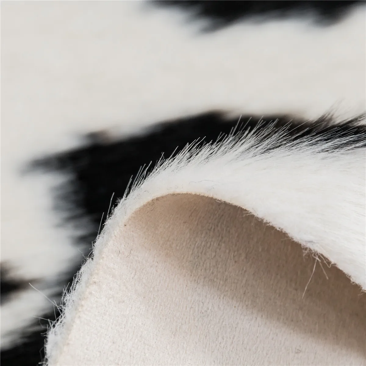2020 m. nauja baltos spalvos black Cow dirbtiniais zebra odos karvės odos kilimo didelio Dydžio, Rudos, baltos spalvos Dirbtinė Oda, Natūrali juostele Cowskin Kilimėlis