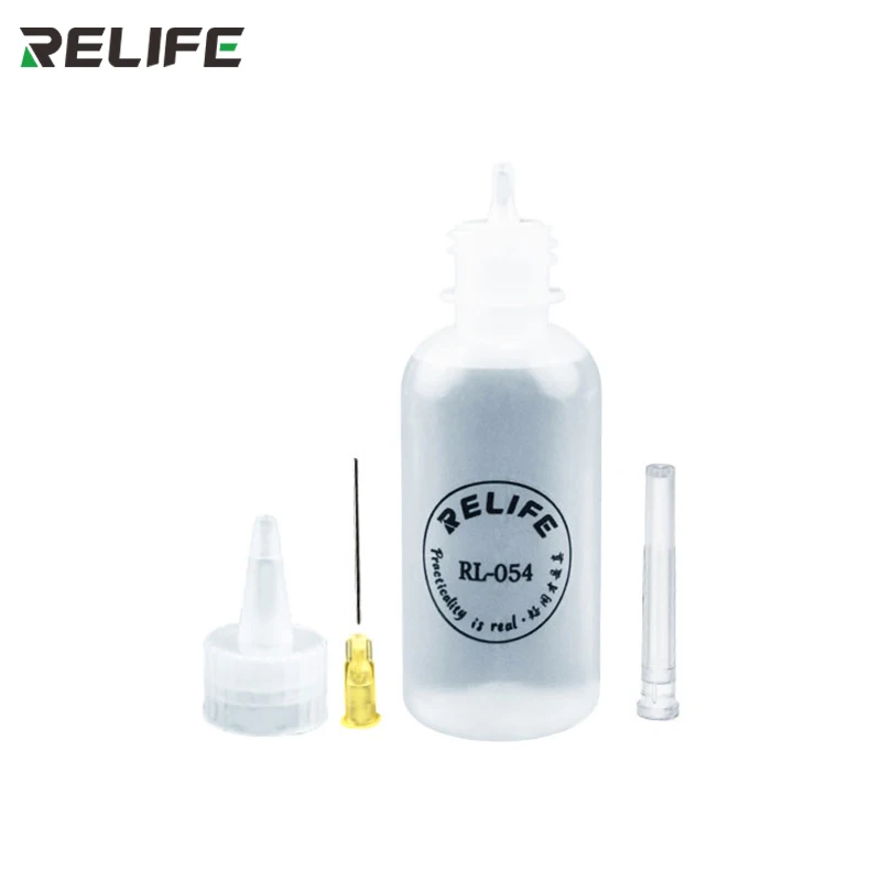 RELIFE RL054 5vnt 50ml Tuščias E-skystis, Plastikiniai Kanifolijos Buteliukai su Dozavimo Adatos Alkoholio Kanifolija Aliejaus Butelis