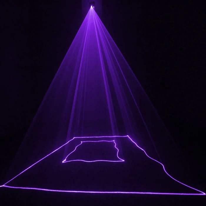 Chims DMX Valdymo Etape Lazerio Apšvietimas Violetinė Violetinė Skeneris, Projektorius Spalvinga Galingas Šviesos Spindulį, 150mW Kanalo Šalis Atostogų
