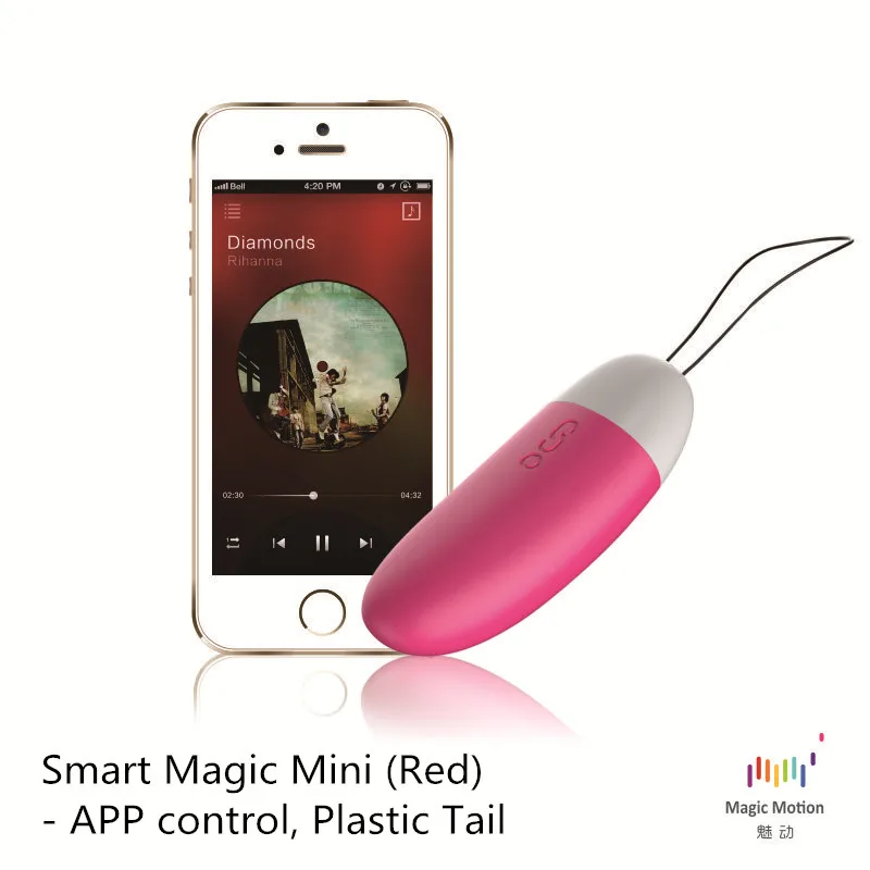 Smart Mini Serija Magic Motion Klitorio Stimuliatorius Vibracija, Šokinėti Kiaušiniai Smartfon APP Kontrolės Masažas Vibratorius Sekso žaislas, skirtas Moters