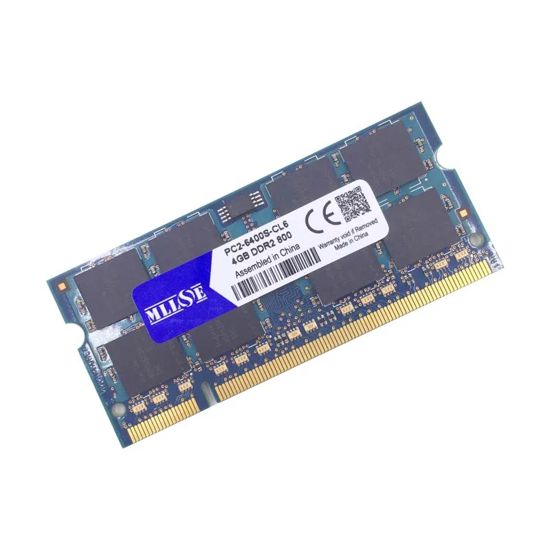 MLLSE 1gb 2gb 4gb DDR2 DDR 2 667 800 667mhz 800mhz PC2-5300 PC2-6400 sodimm so-dimm sdram Memory Ram Memoria Laptop Notebook