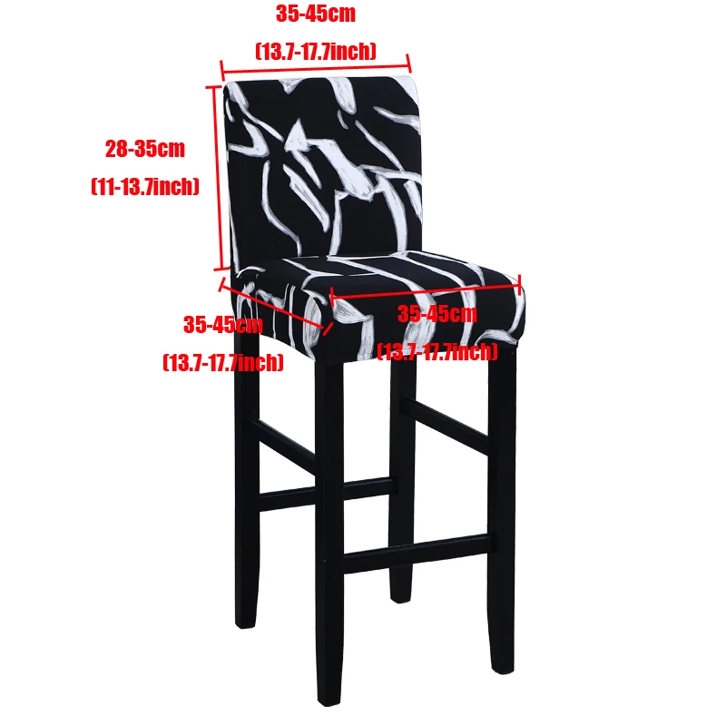Mažas dydis spandex kėdė padengti valgomasis office pokylių kėdė raštas elastinga medžiaga fotelis dangtis