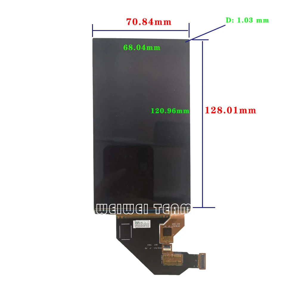 5.5 Colių OLED Ekranas AMOLED Modulis 1080x1920 FHD 1920x1080 IPS Ekranas Vairuotojas Valdybos MIpi H546DLB01.1 Kontrasto Ratio10000:1