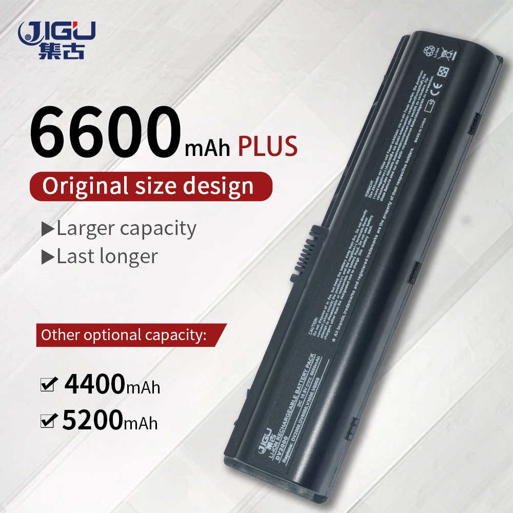 JIGU Nešiojamas Baterija COMPAQ Presario A900 C700 F500 F700 V3000 V3100 V3500 V3600 V6000 V6200 V6300 V6400 V6500 V6600 V6700