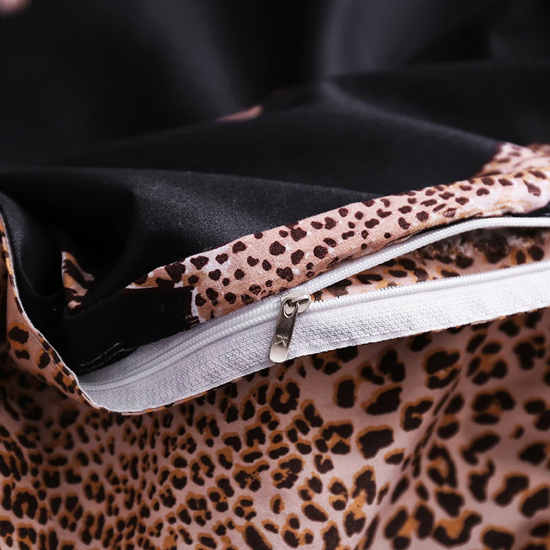 Laukinis Leopardas stiliaus dropshipping žvaigždėtas dangus dizaino antklode padengti + užvalkalas mums visiškai karaliaus AS karalienė UK dvigubo 2/3pcs