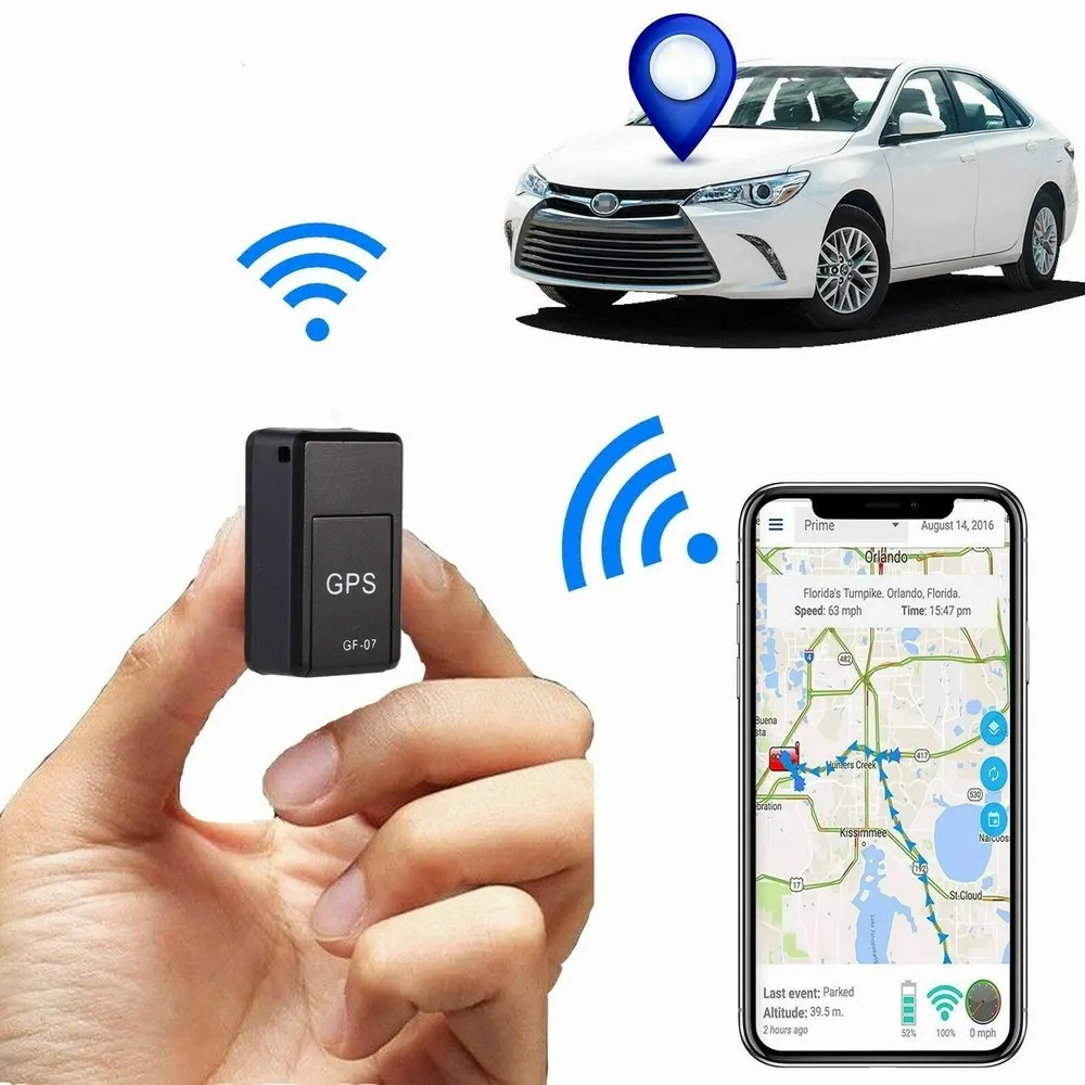 GF07 Mini GPS Seklys Automobilių Ilgų Laukimo Magnetiniai Stebėjimo Vieta Prietaiso Anti-theft Tracker 4G Balso Kontrolės Sekimo Prietaisas