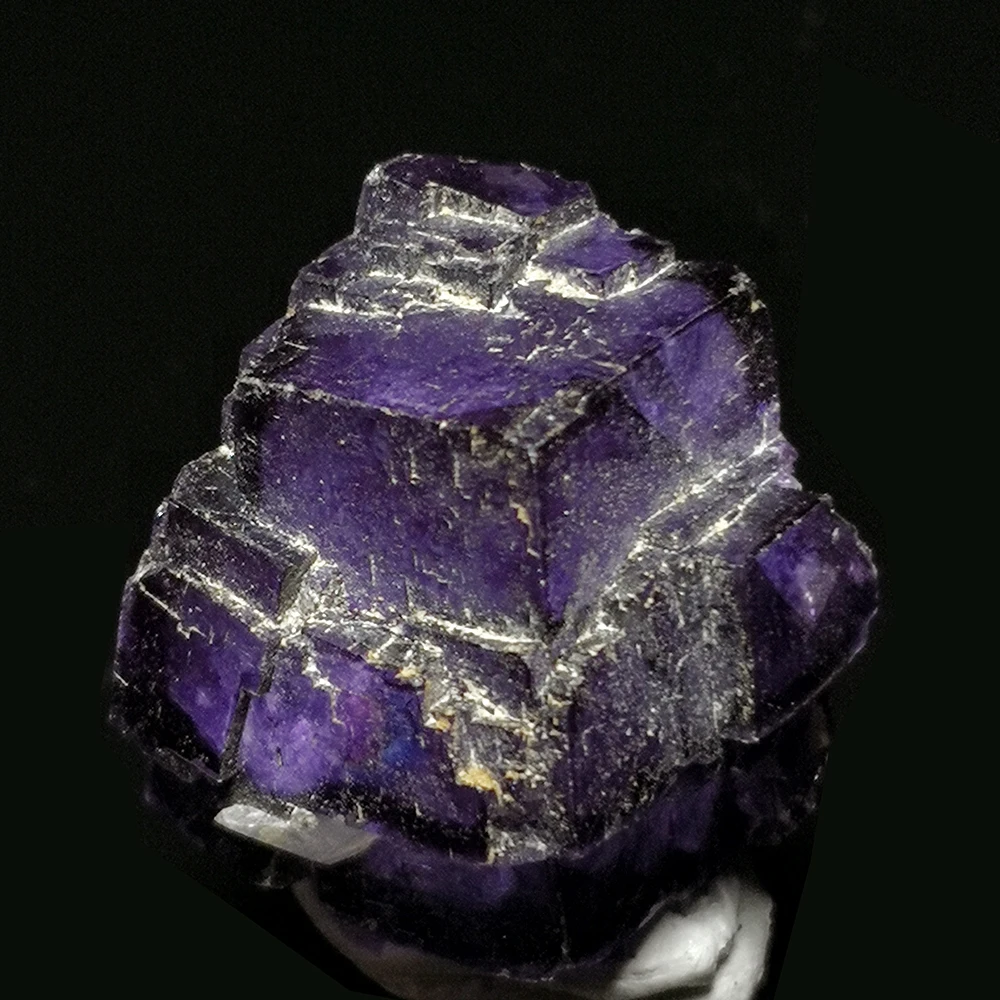 Natūralus akmuo kvarcas violetinė fluorito mineralinių kristalų mėginių iš Yaogangxian Hunan Provincijoje Kinijos A2-1
