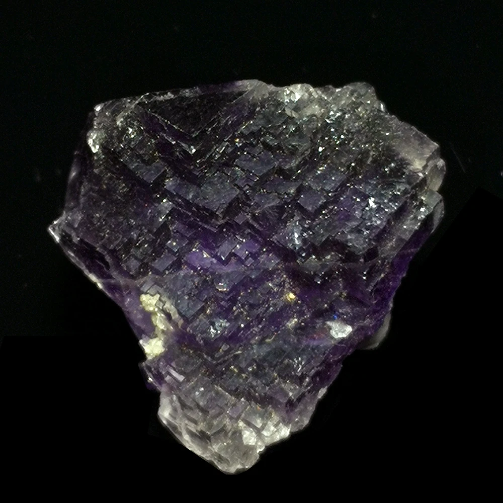 Natūralus akmuo kvarcas violetinė fluorito mineralinių kristalų mėginių iš Yaogangxian Hunan Provincijoje Kinijos A2-1