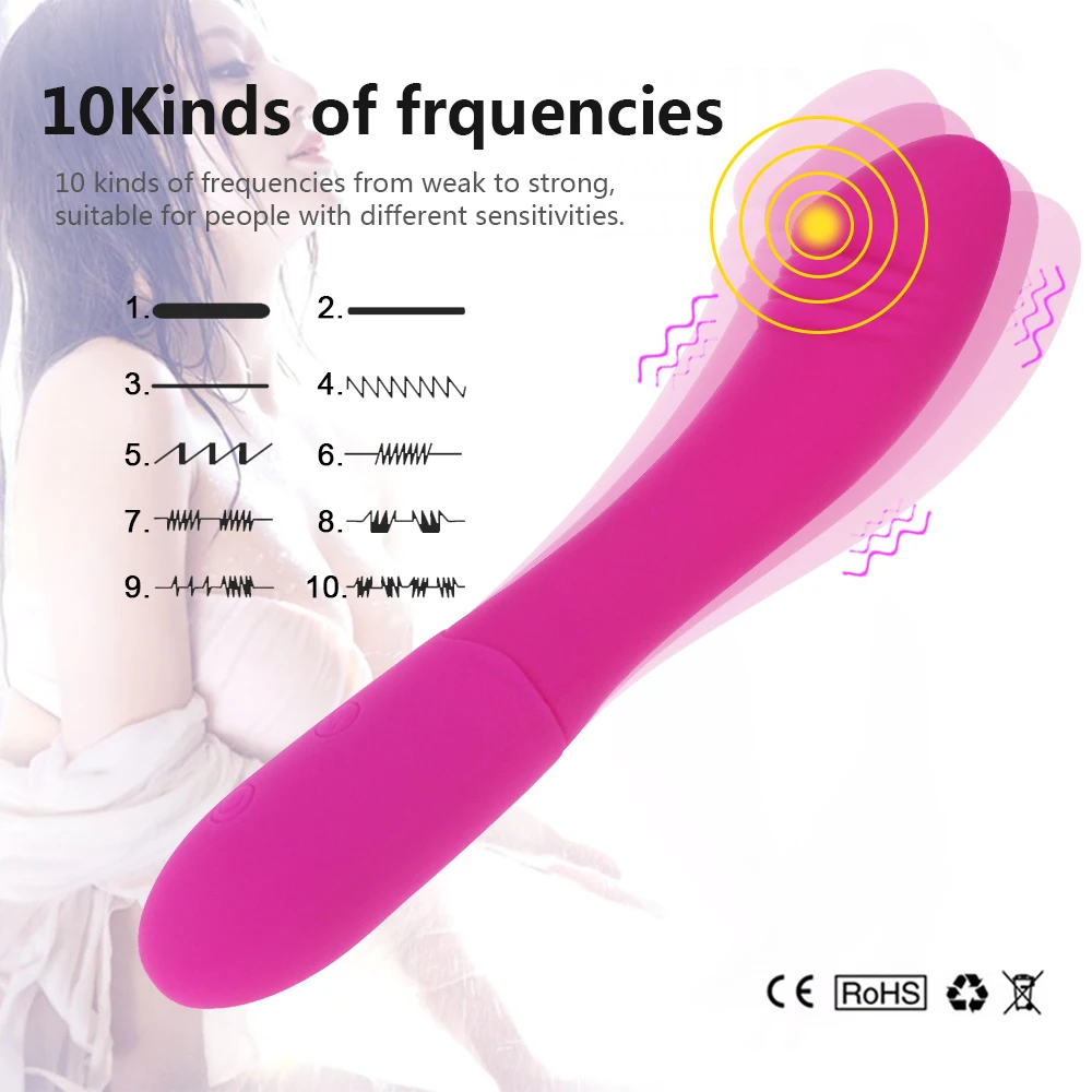 10 rūšių nekilnojamojo dildo G Spot Vibratorius, skirtas Moterims, Minkštas Moterų Makšties Klitorio Stimuliatorius Massager Masturbator Sekso Produktai Suaugusiems