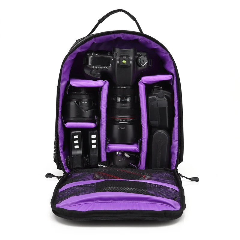 Camera Case Bag Kuprinė Canon EOS 1300D 1200D 1100D 1000D 200D 100D 800D 760D 750D 700D 650D 600D 550D 500D 450D 400D 350D
