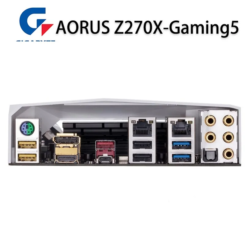 LGA 1151 Gigabyte AORUS Z270X-Gaming 5 Plokštė Intel Z270 DDR4 64GB PCI-E 3.0 U. 2 M. 2 HDMI Overlocking Z270 Placa-Mãe 1151