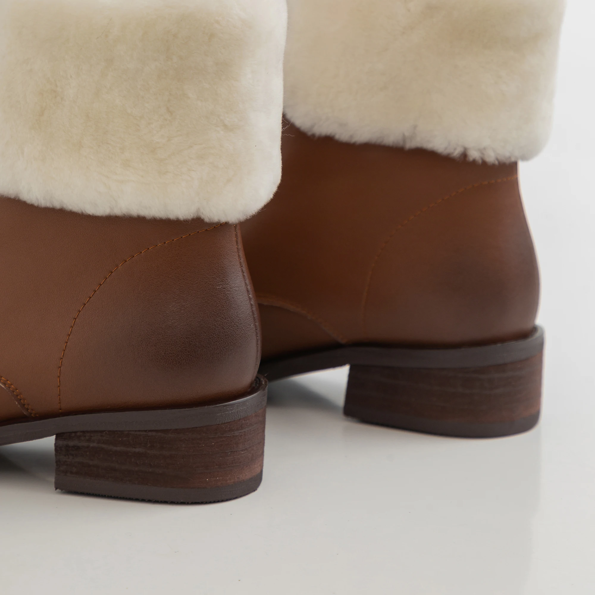 2021 žiemos natūralios Odos, vilnos moterų Mažai obcasie sniego batai šiltas kariniai batai moteriški platforminiai batai u918