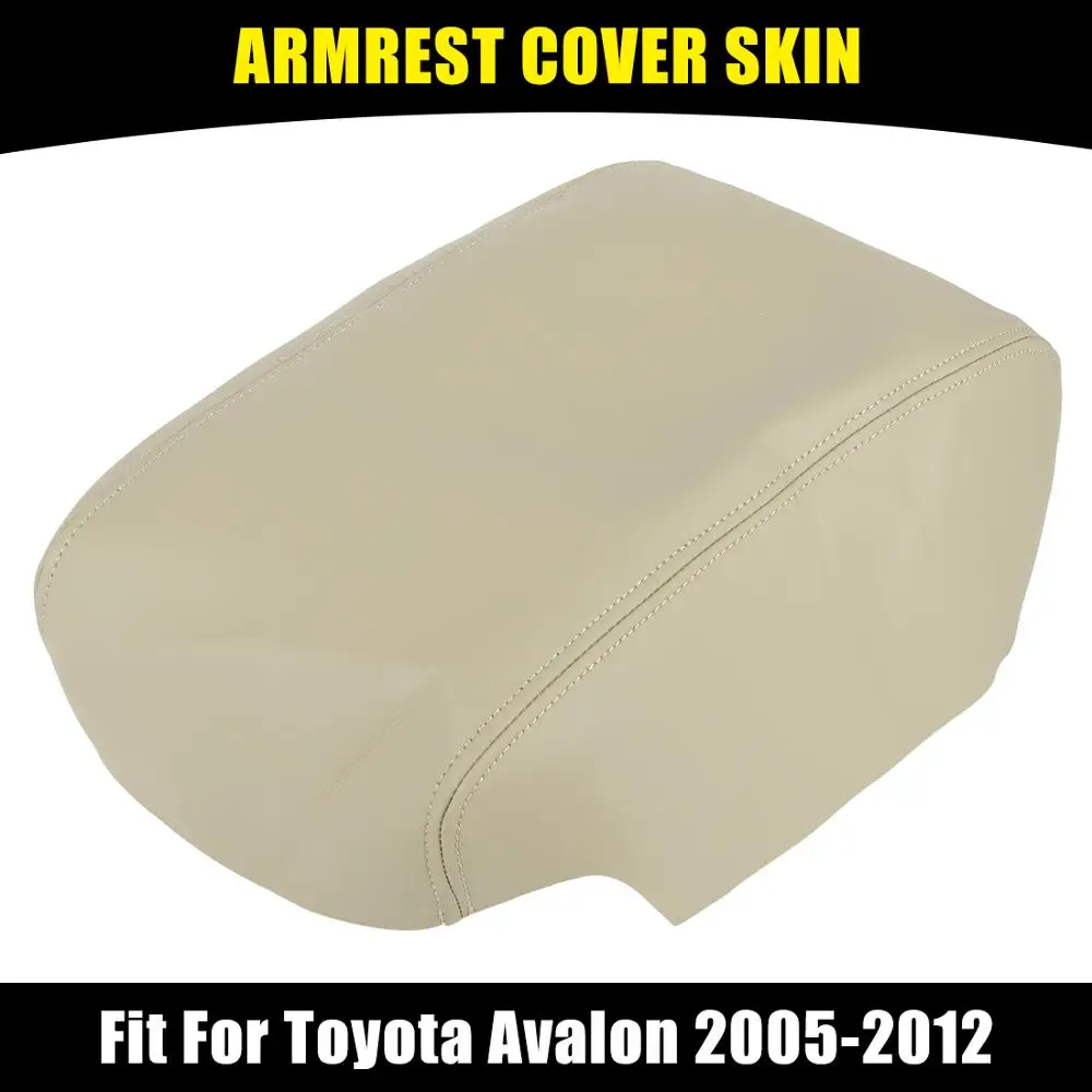X Autohaux Konsolė Padengti Toyota Avalon 2005-2012 M. Porankiu Trinkelėmis Pakeitimo Mikropluošto Odos Smėlio spalvos Vandeniui