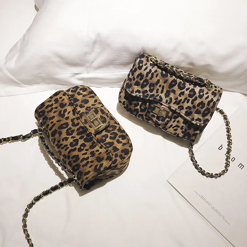 Moterų Rankinės Užraktas Leopard Mažas Kvadratas Krepšys Moterims Grandinės Petį Krepšys Prabanga Vakare Maišelį Sankabos Mobilųjį Telefoną Krepšiai
