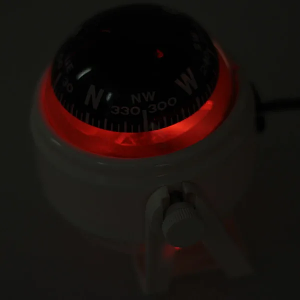 Automobiliu Jūrų Kompasas Magnetinio Valtis Jūros Pasukamas Aukšto Su LED Šviesos Kompasą Kokybės Reguliuojamas G8W0
