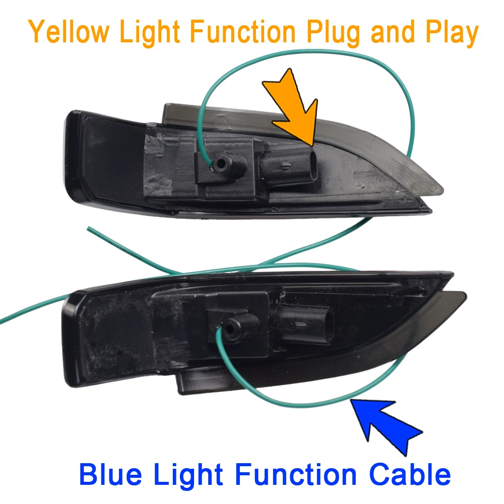 LED Dinaminis Posūkio Signalo Lemputė Eilės Indikatorių Toyota Corolla Camry 