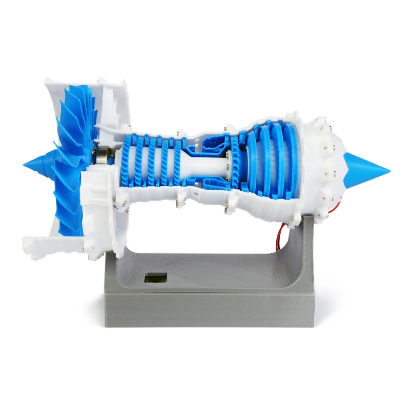 Mokslo Žaislai Turboventiliatorinių Variklių Modelio Lėktuvo Modelio Orlaivių Variklių Modelio Elektros 3D Spausdinimo Keleivinių Lėktuvų Aviacijos Variklių