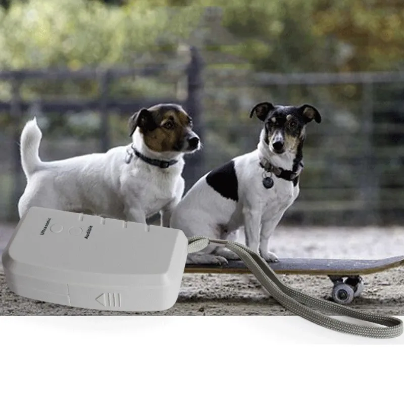 Kišeninis Dog Repeller Stabdžių Loti Ultragarso Spindulių Šuo Atgrasymo Nešiojamų Šunelis Treneris Treniruoklis Be Baterijos