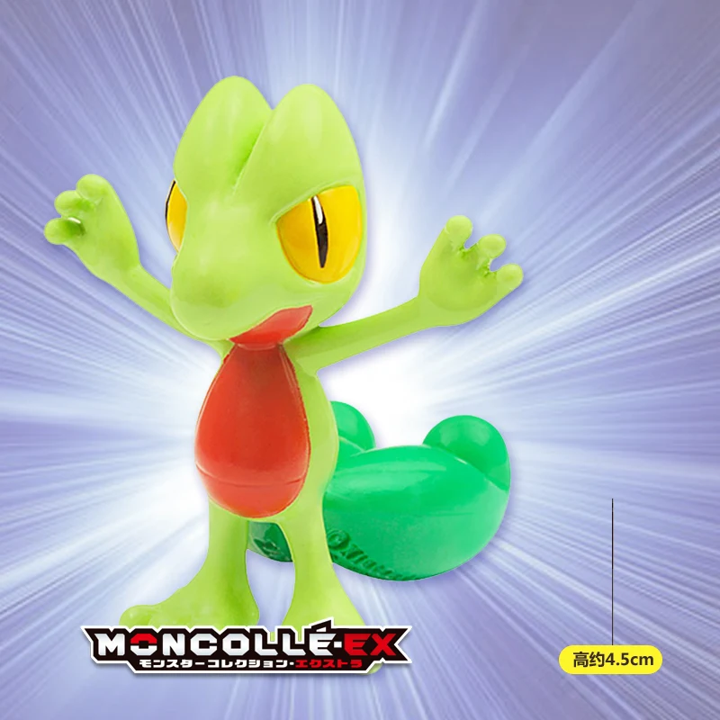 Takara Tomy Pokemon Moncolle-EX Sun Moon 4cm Mini Žaislų Kolekcijos Paveikslas Treekco Naujas 968665