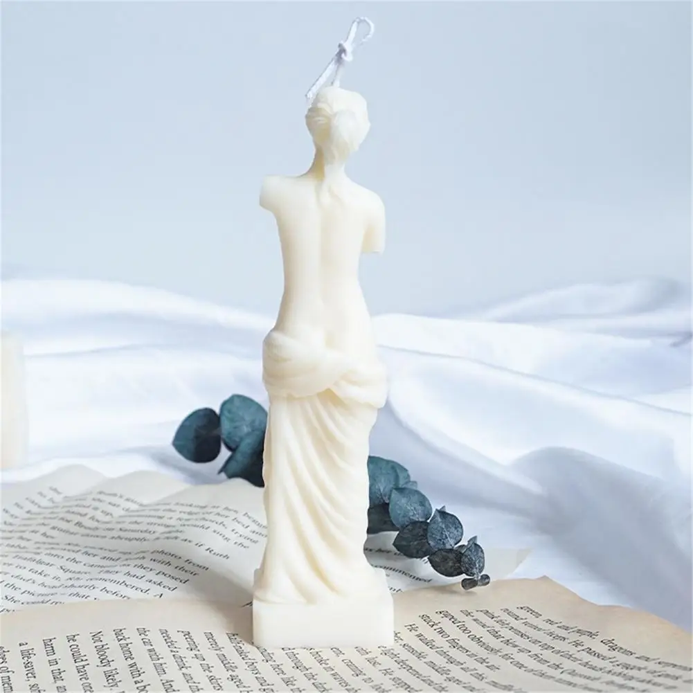 3D Skaldytų Ranką Venera Žvakė Pelėsių Silikono Deivė Formą Vaškas Pelėsių Aromatizuoti Žvakės Priėmimo