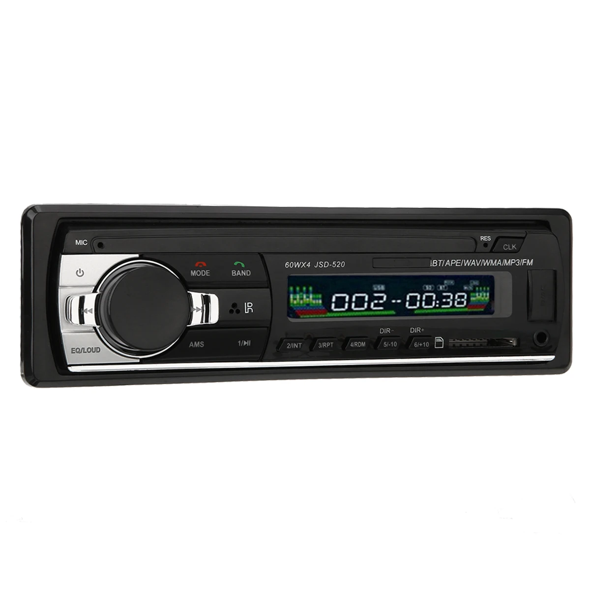JSD-520 24V Automobilio Radijas Stereo Grotuvo Skaitmeninis bluetooth, MP3 Grotuvas, FM Stereo Audio USB/SD Nuotolinio Valdymo pultas Su Dash AUX Įėjimas