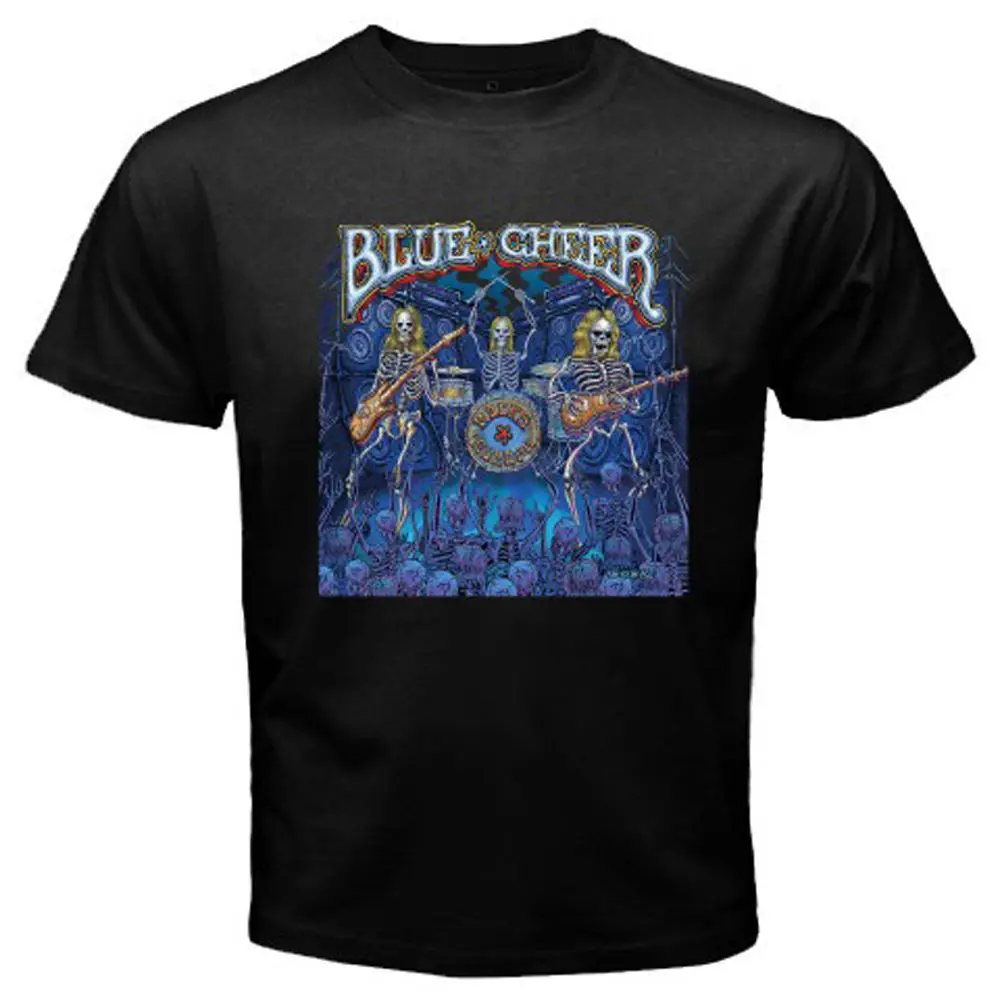 Naujas Blue Cheer Amerikos Roko Grupė Vyrų Black T-Shirt Dydis S Iki 3XL Tee Marškinėliai Hipster Harajuku Prekės ženklo Drabužių Marškinėliai