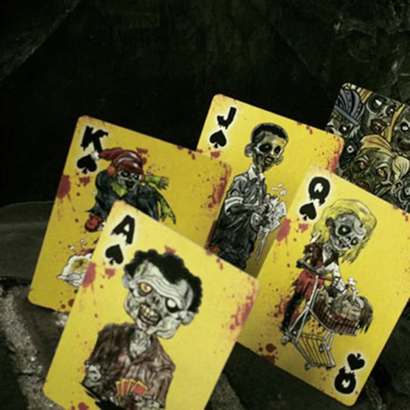 Dviračių Kasdien Zombie, Žaisti Kortelės 88*63mm Popierinių Kortelių Magija Pokerio Kortelės triukui Rinkimo Kortelę Magas