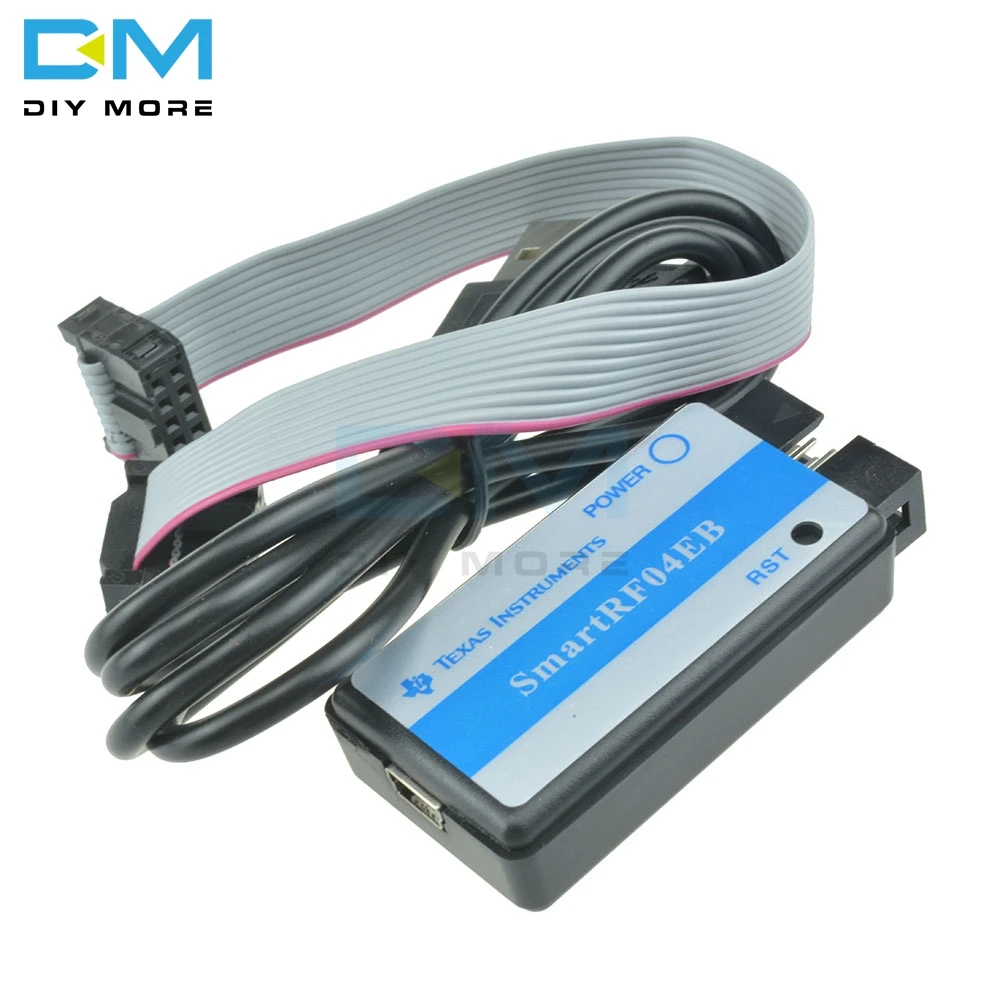 SmartRF04EB CC1110 CC2530 ZigBee MCU M100 Downloader Emuliatorius USB ZigBee Modulis