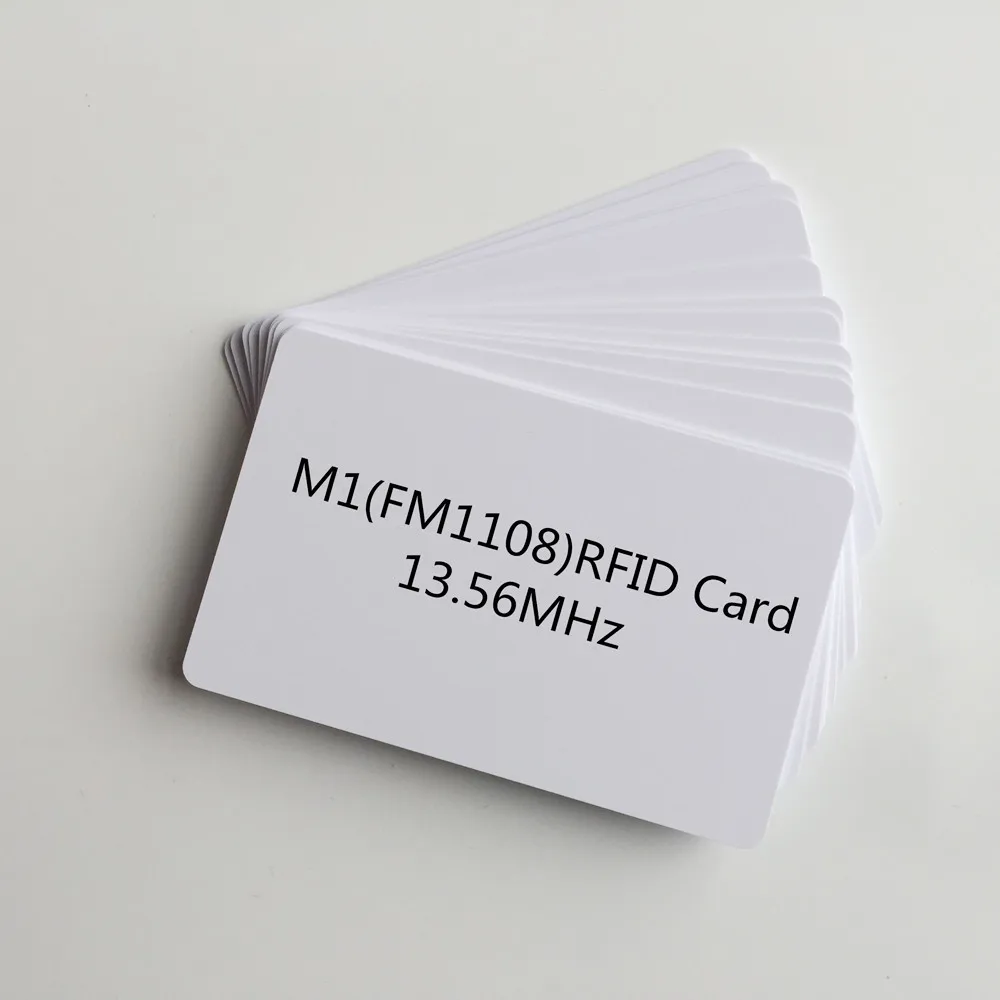10vnt/Daug RFID Kortelę 13.56 Mhz IC Kortelių S50 Chip M1 Artumo Smart 0,8 mm Patekimo Kontrolės Sistema ISO15693 ir IEC14443