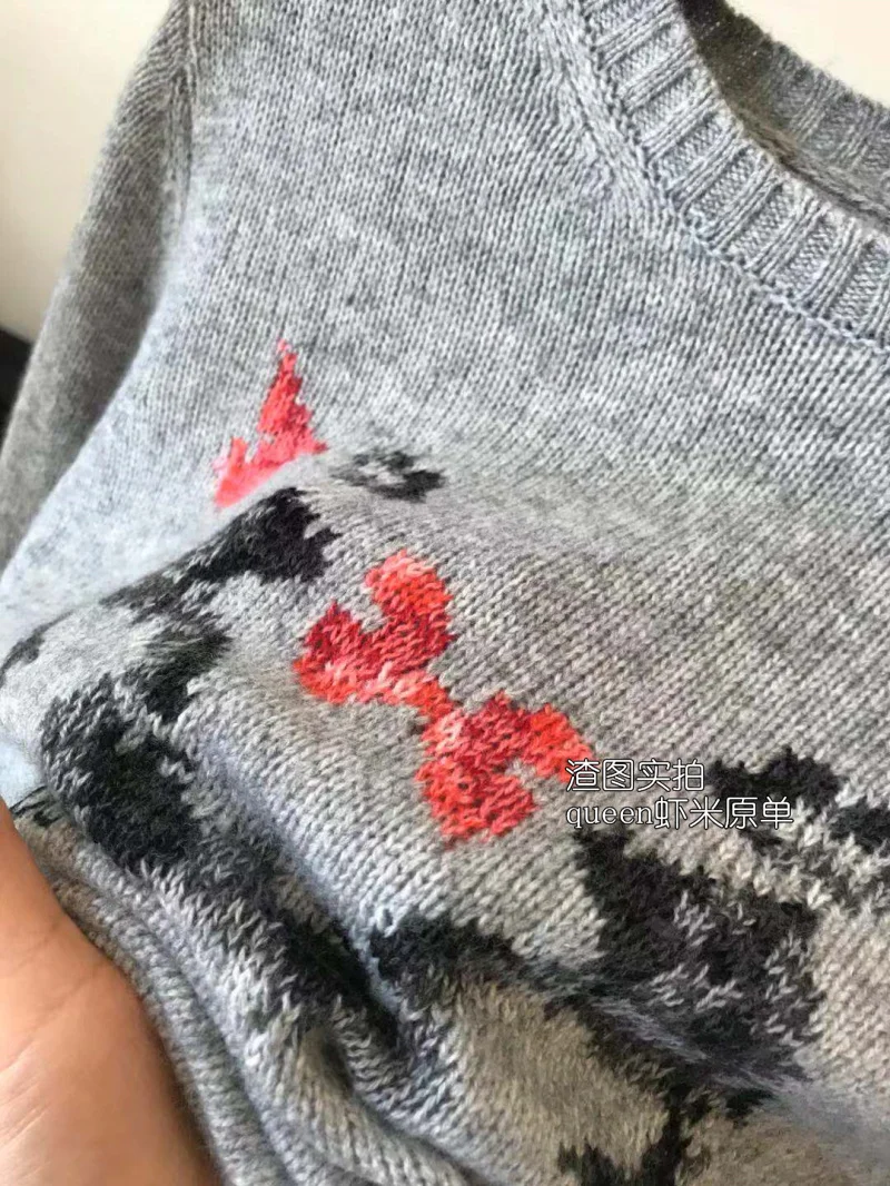 Naujas sunkiosios pramonės siuvinėjimas 100 grynas kašmyro ilgomis rankovėmis apvalios kaklo mezgimo dugno megztinis kašmyro megztinis moteris