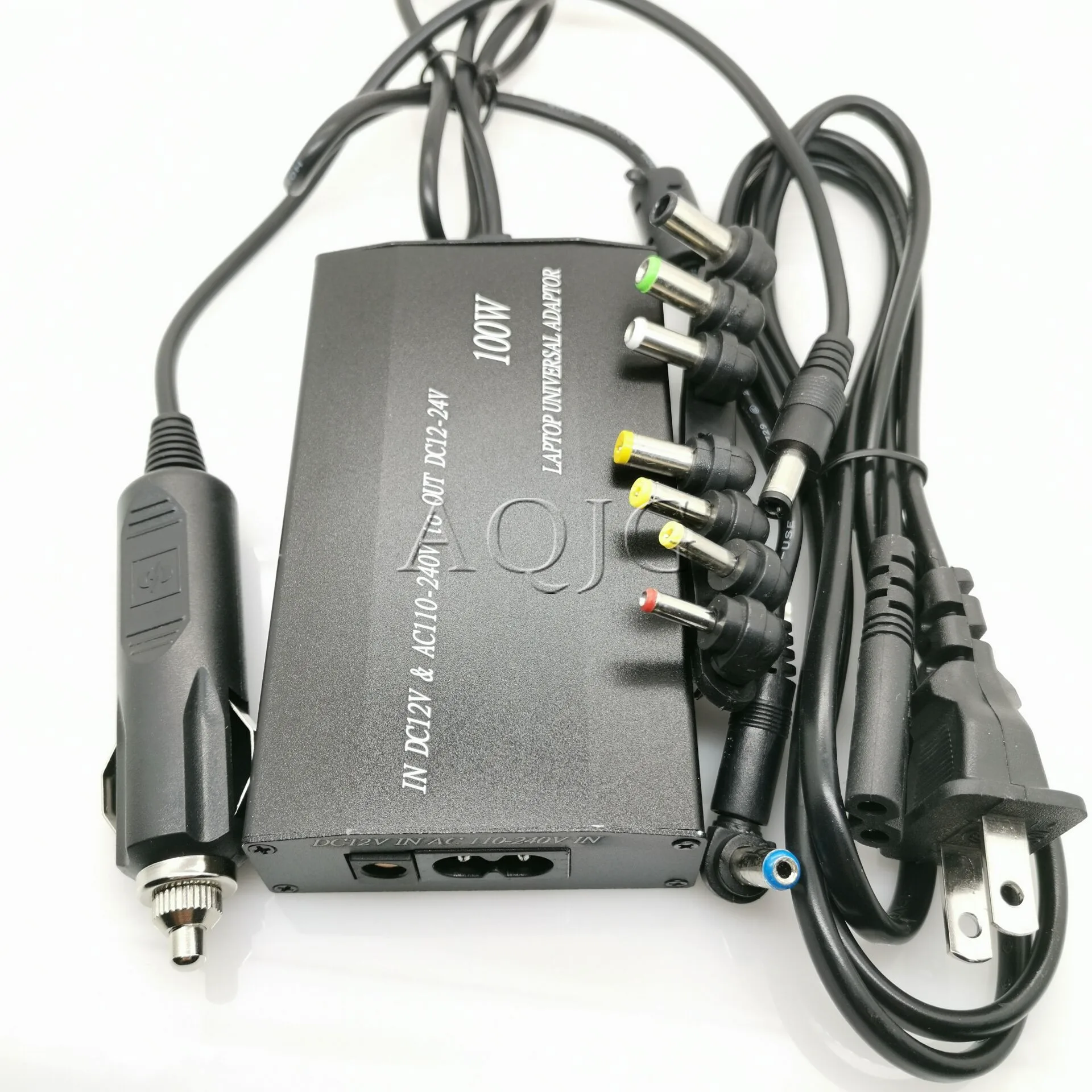 100w Kelionės Universalus automobilinis įkroviklis adapteris laptop /notebook /Mobiliojo Telefono įkroviklis, Universalus Maitinimo ir 15connector