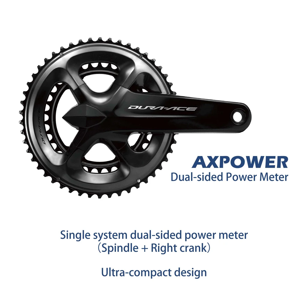 AX Dviračių galios matuoklis dual-sided kelių dviratį crankset galios matuoklis manivela de bicicleta R8000 Dura-Ace FC9100 R7000 5800 alkūninius